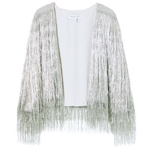 Brand New! Rachel Zoe Fringe Jacket